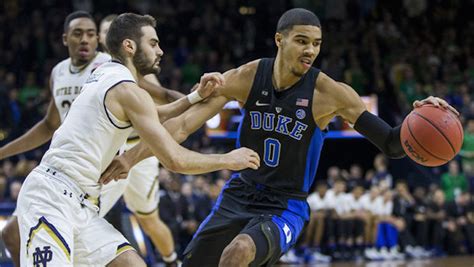 Where does Jayson Tatum rank among Duke's recent .
